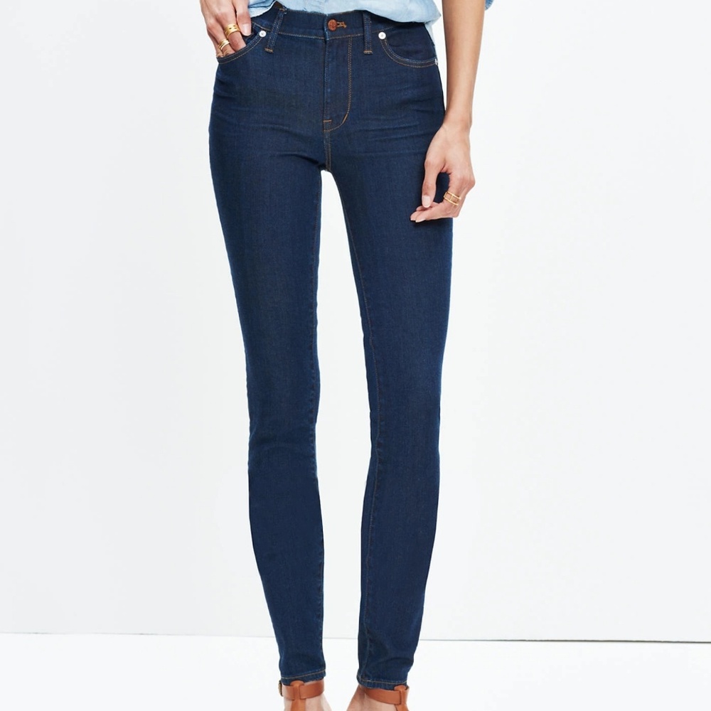 Madewell High Riser Skinny Jeans